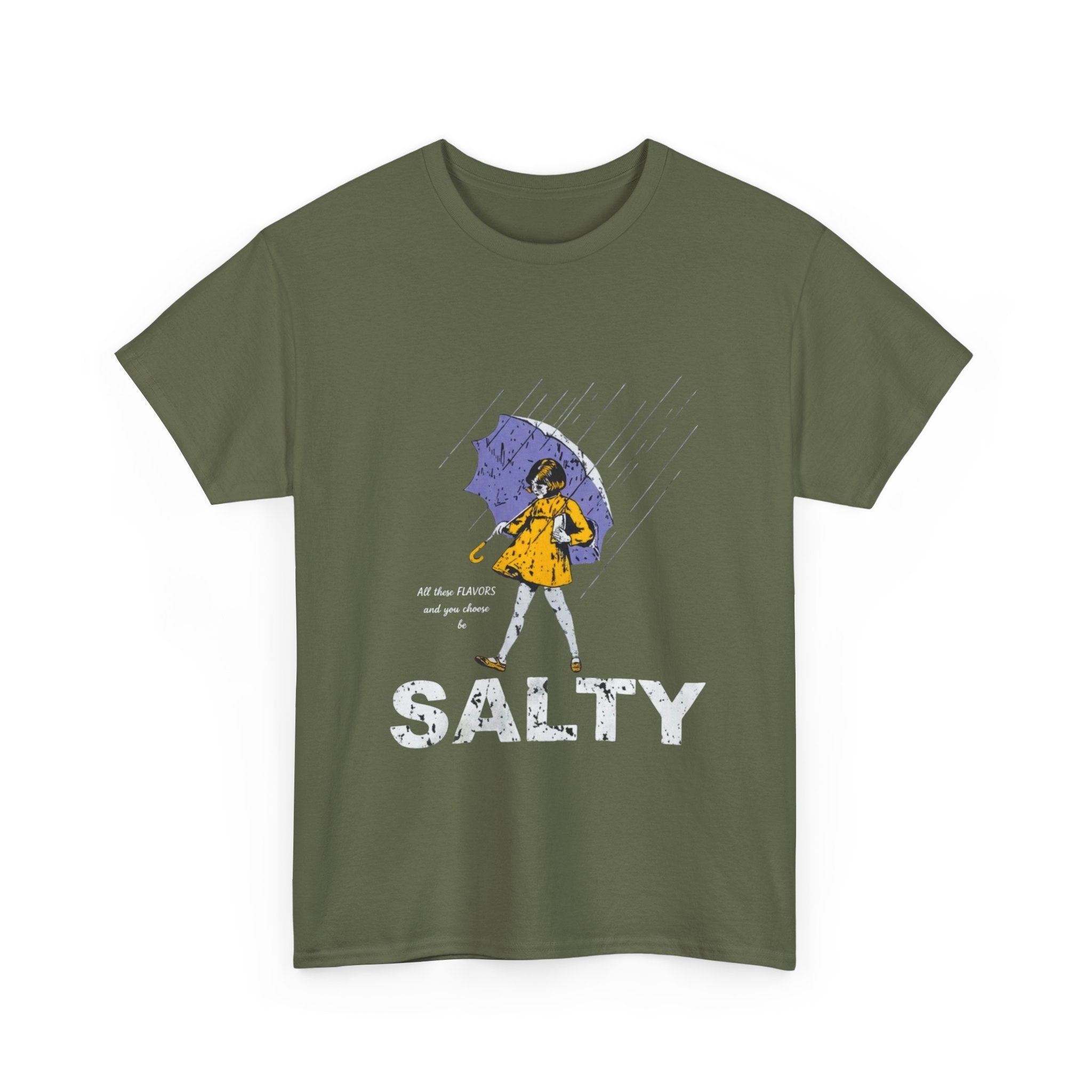 Graphic Tee — Retro "SALTY"
