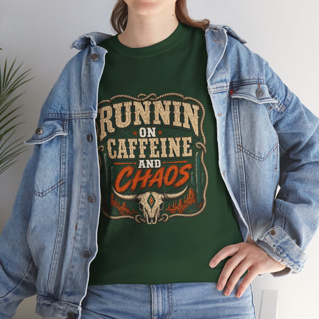 Runnin' On Caffeine and Chaos Tee