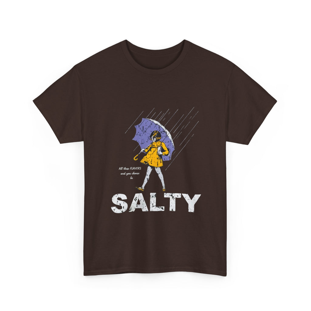 Graphic Tee — Retro "SALTY"