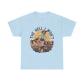 Retro Cowgirl Graphic Tee — "The Hell I Won’t" Vintage Western T-Shirt