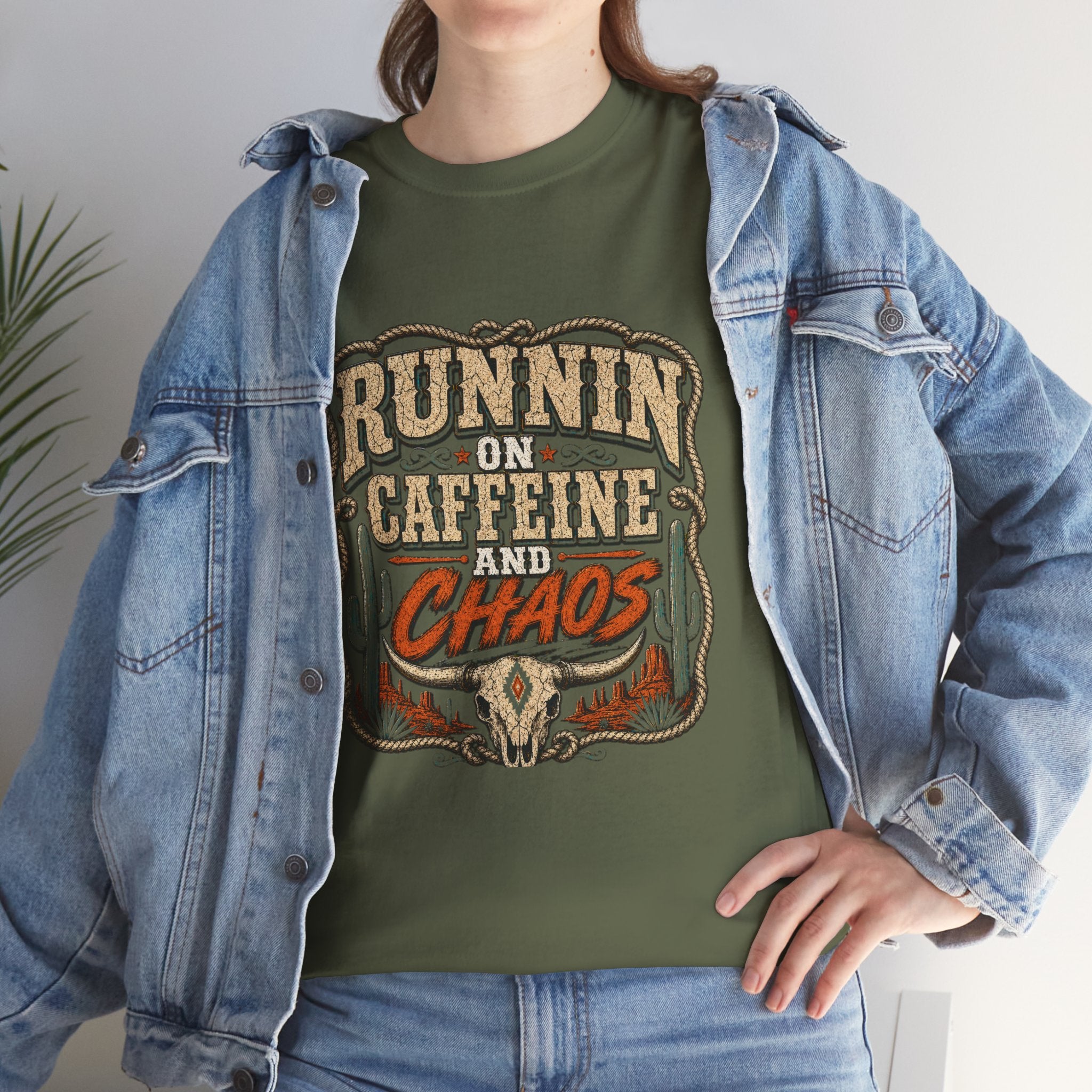 Runnin' On Caffeine and Chaos Tee