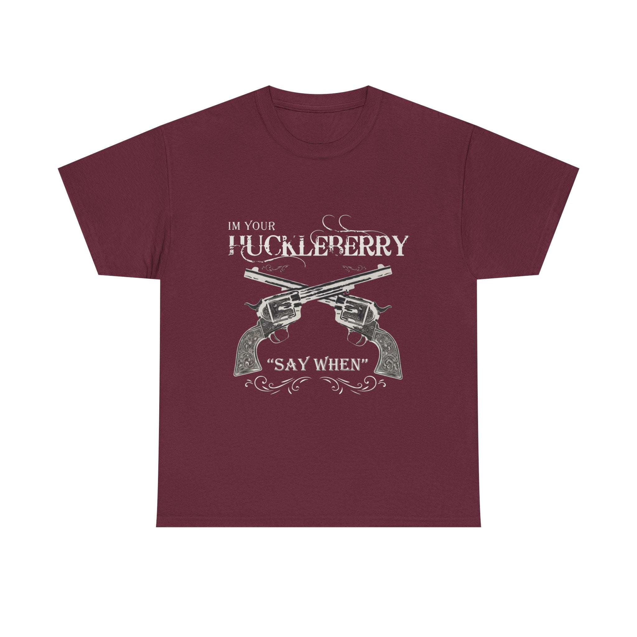 T-Shirt — Vintage Crossed Revolvers "I'll Be Ready" Graphic Tee