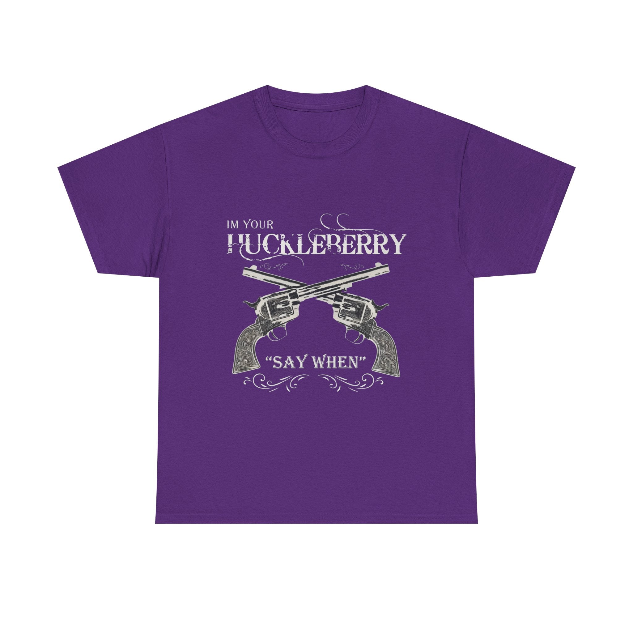 T-Shirt — Vintage Crossed Revolvers "I'll Be Ready" Graphic Tee