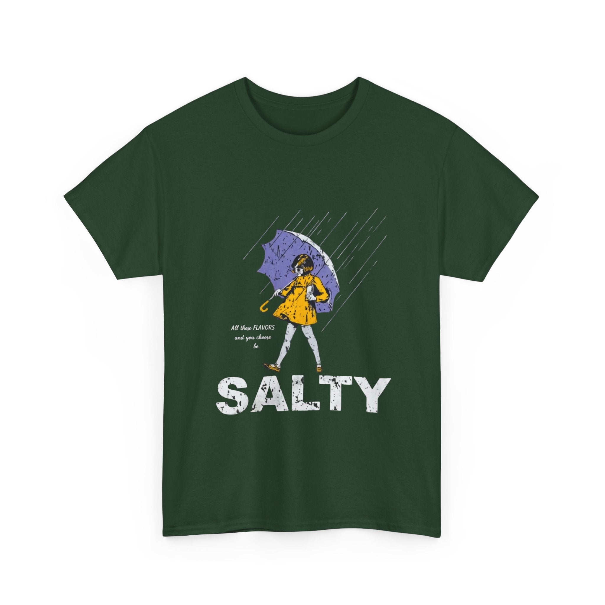Graphic Tee — Retro "SALTY"