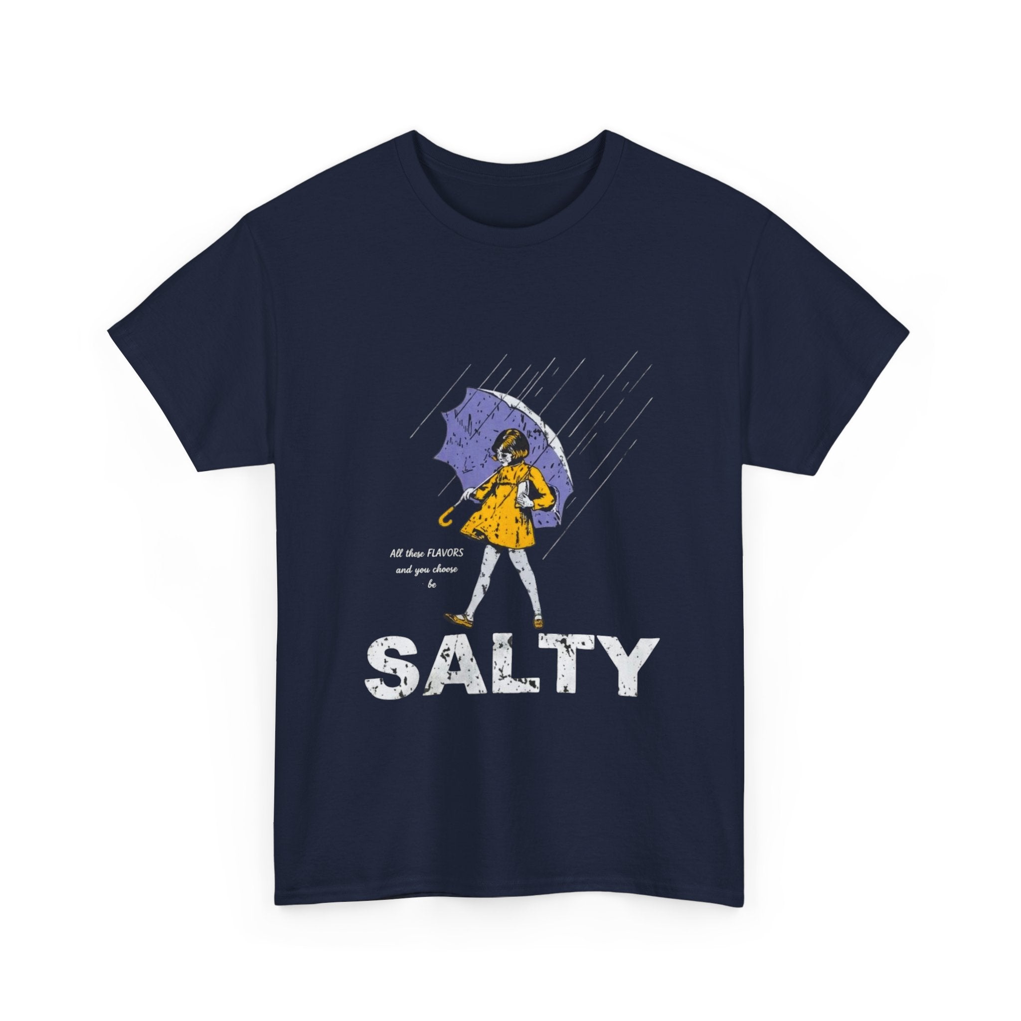 Graphic Tee — Retro "SALTY"