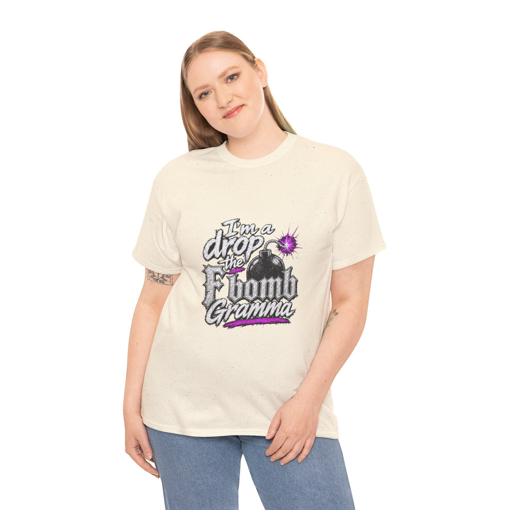 T-Shirt — “I’m a Drop the F-Bomb Gramma” Funny Grandma Graphic Tee