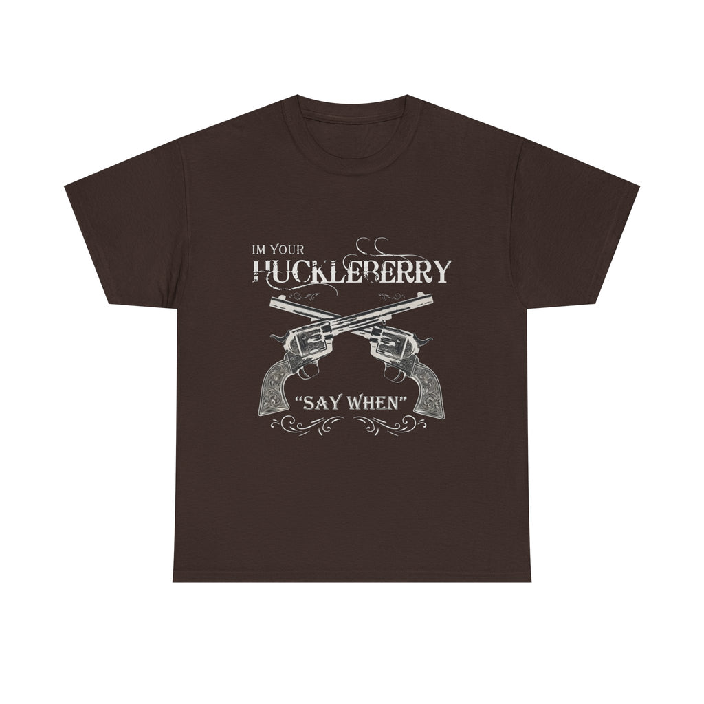 T-Shirt — Vintage Crossed Revolvers "I'll Be Ready" Graphic Tee