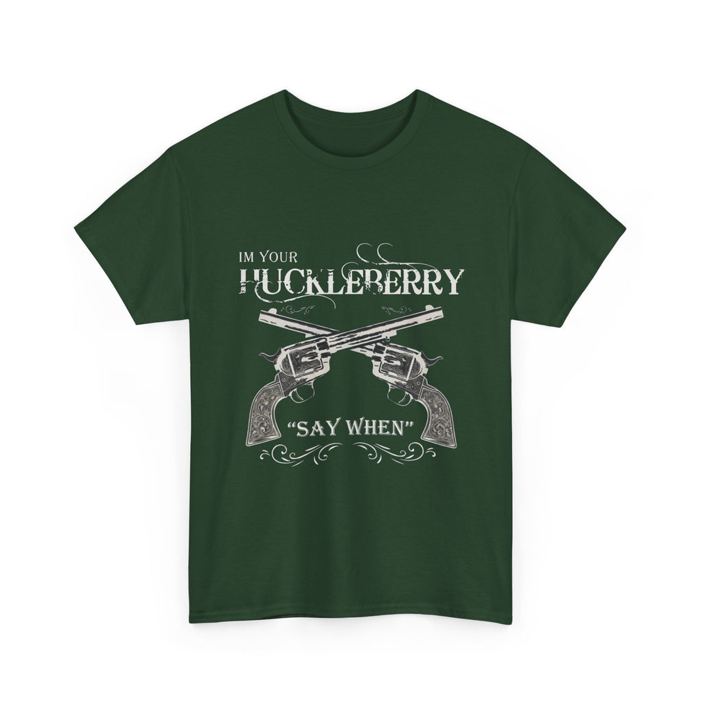 T-Shirt — Vintage Crossed Revolvers "I'll Be Ready" Graphic Tee