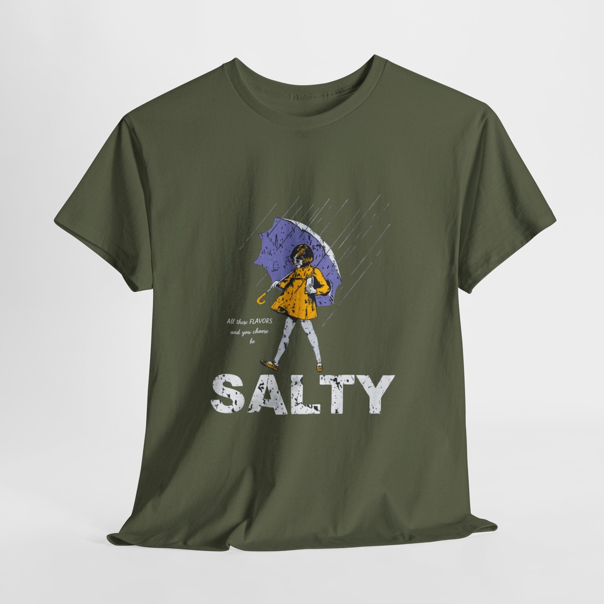 Graphic Tee — Retro "SALTY"