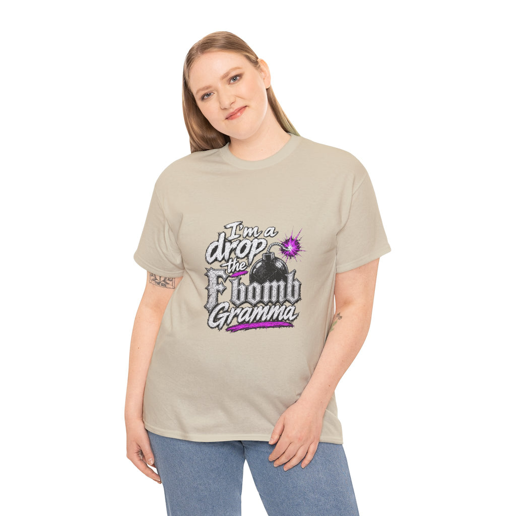 T-Shirt — “I’m a Drop the F-Bomb Gramma” Funny Grandma Graphic Tee
