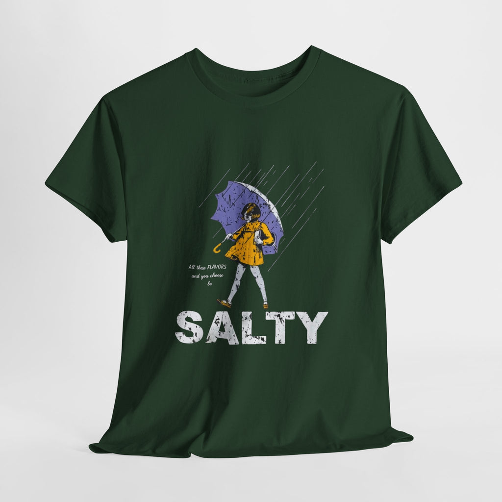 Graphic Tee — Retro "SALTY"