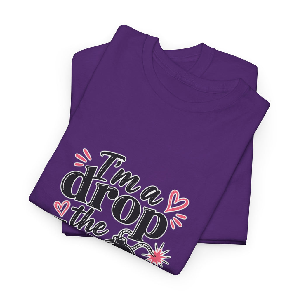 Drop the F-Bomb Mom T-Shirt — Funny Mom Graphic Tee for Mother’s Day & Everyday