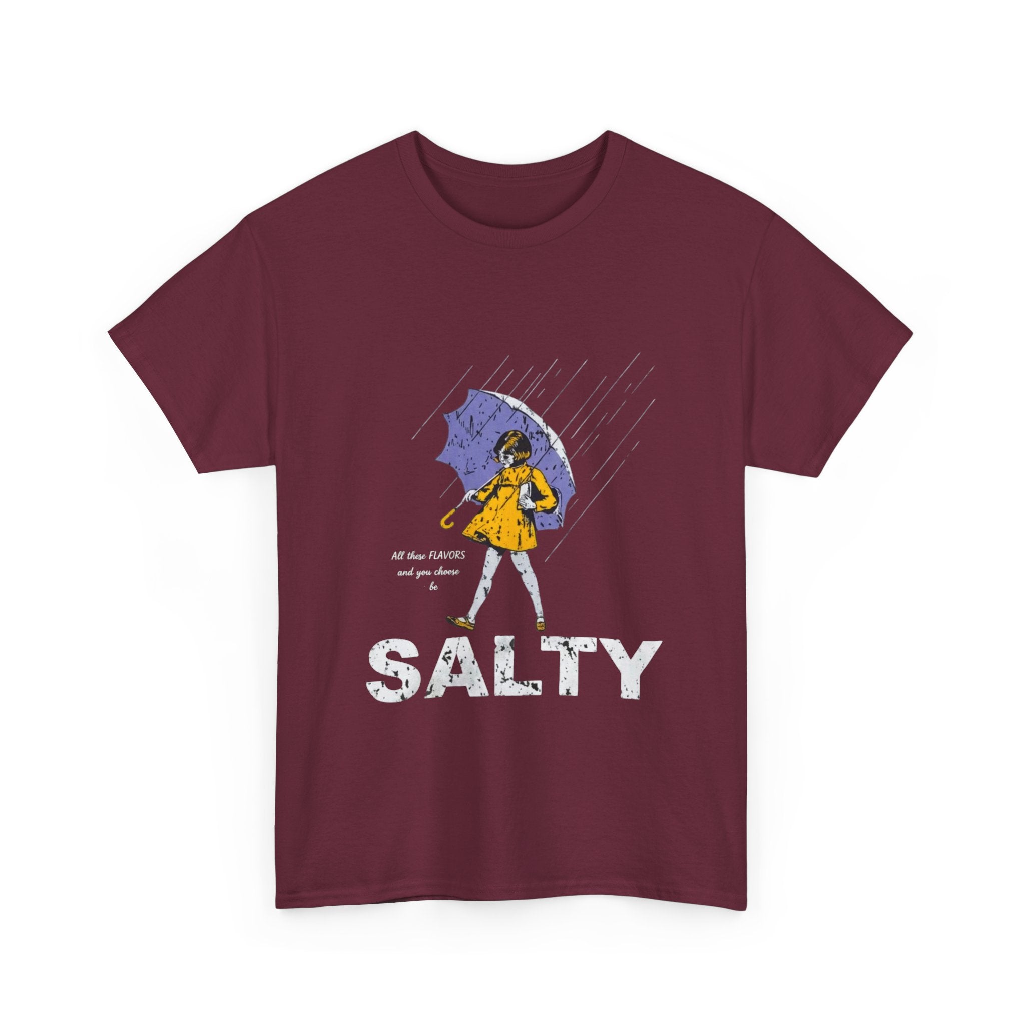 Graphic Tee — Retro "SALTY"