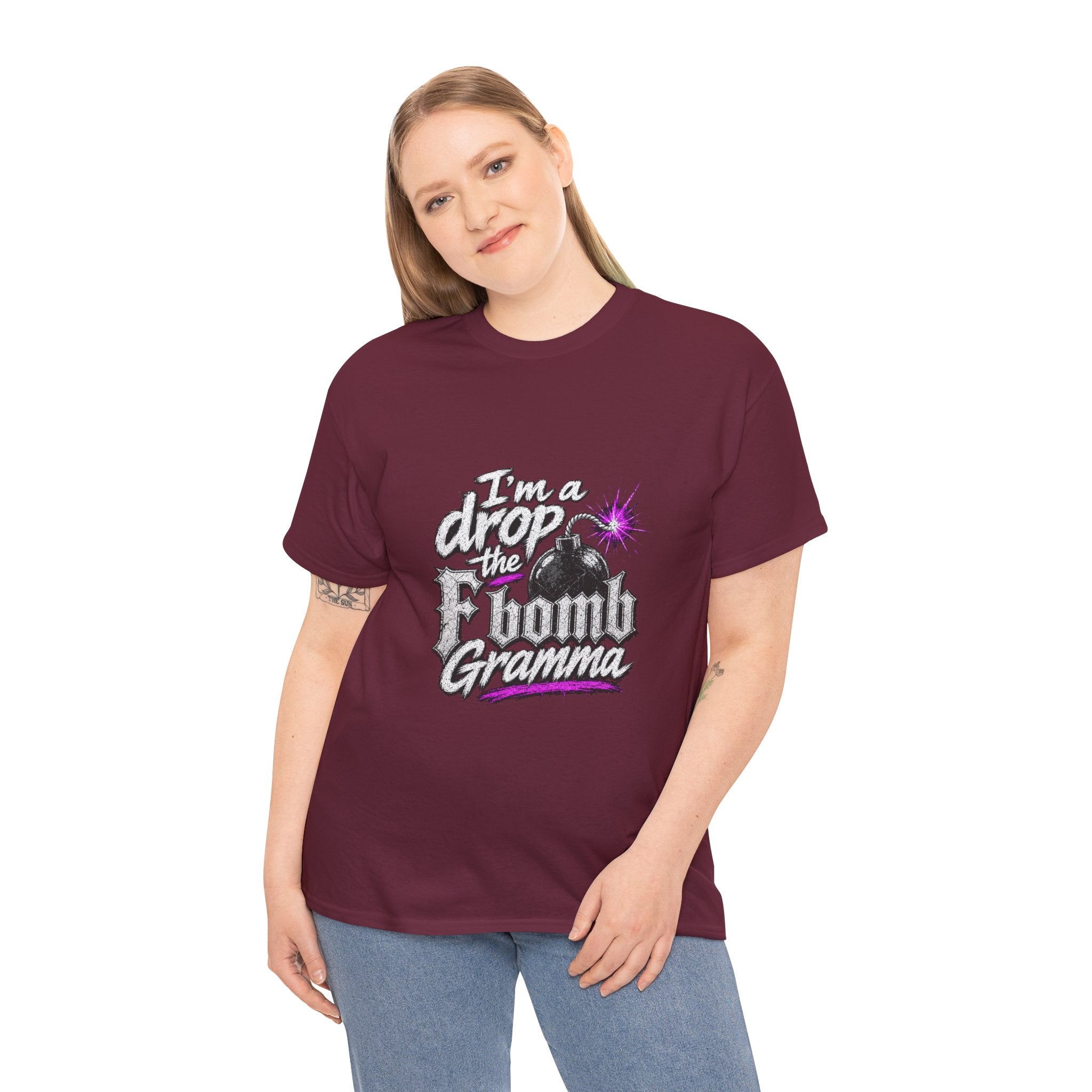 T-Shirt — “I’m a Drop the F-Bomb Gramma” Funny Grandma Graphic Tee
